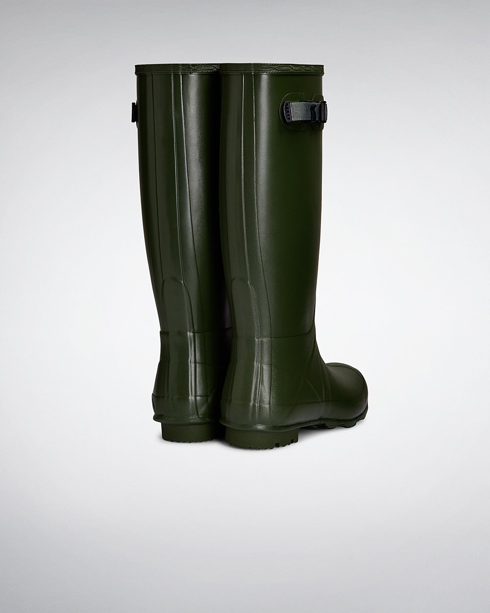 Hunter Mujer Norris Field Neoprene Lined - Botas de Lluvia Verde - 180-EJVRHO